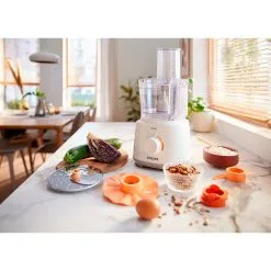 Philips Compacte Keukenmachine HR7310/00 Daily Wit -Keukengerei Winkel 212 1338 7 1