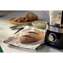 Philips Keukenmachine HR7530/10 Viva 850W Zwart/RVS -Keukengerei Winkel 212 5011 4