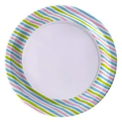 Borden Stripes Multi 22 Cm 10 Stuks 9 Borden Stripes Multi 22 Cm 10 Stuks -Keukengerei Winkel 5a8e4b565705cf2f87287c89b57e1a36